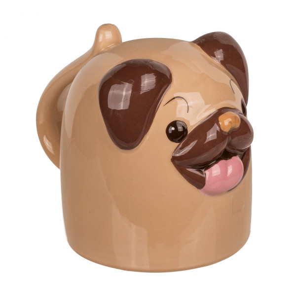 Cană inversată „Pug”