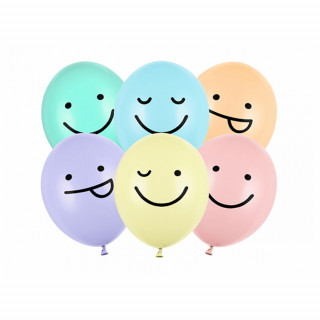 Baloane „Faces” (6 buc.)
