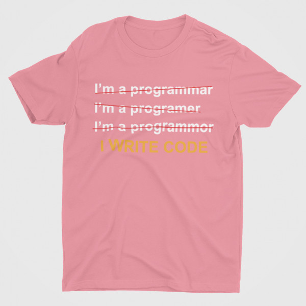Tricouri "I write code"