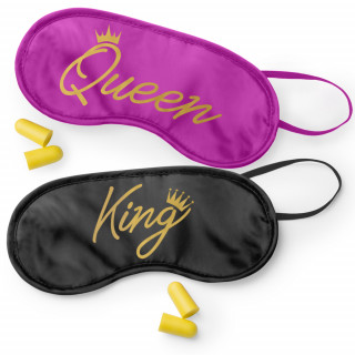 Set mască de somn "King & Queen"