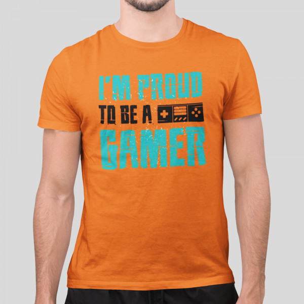 Tricou "I'm proud to be a gamer"