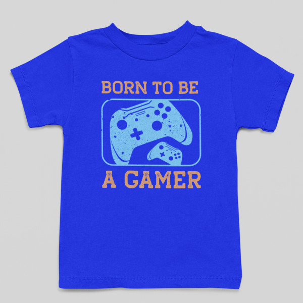Tricouri pentru copii "Born to be a gamer"