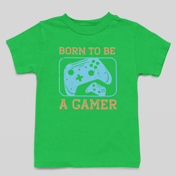 Tricouri pentru copii "Born to be a gamer"