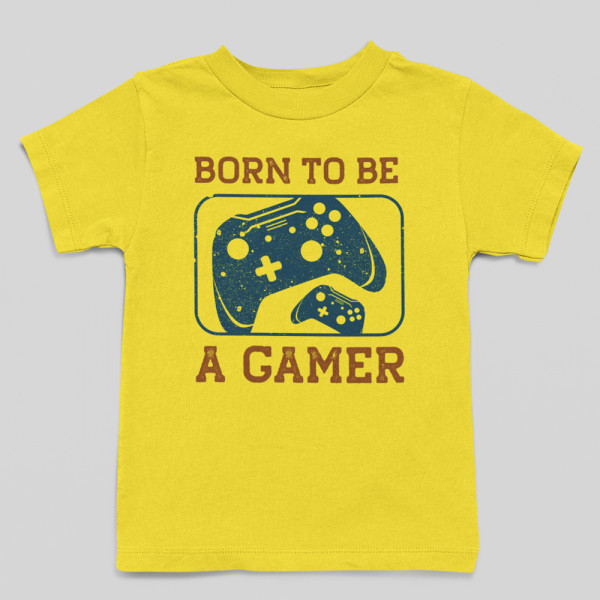 Tricouri pentru copii "Born to be a gamer"