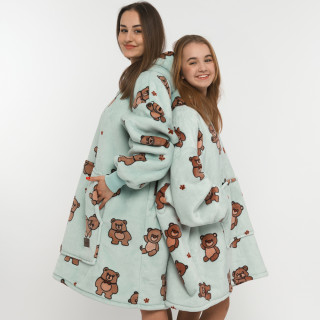 BARAMOOR set hanorac-pătură „Bears”