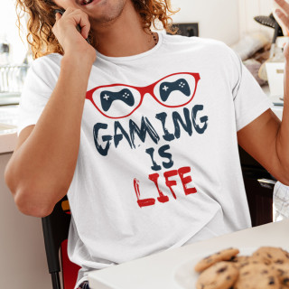 Tricou "Gaming is life"