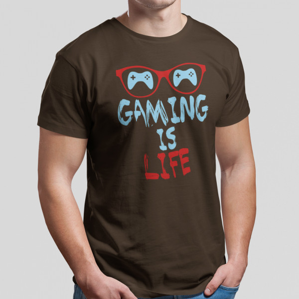 Tricou "Gaming is life"