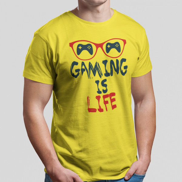 Tricou "Gaming is life"