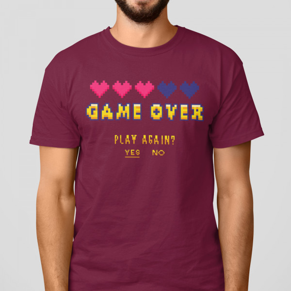Tricou "Play again"