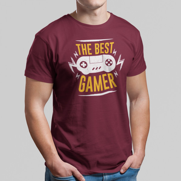 Tricou "The best gamer"