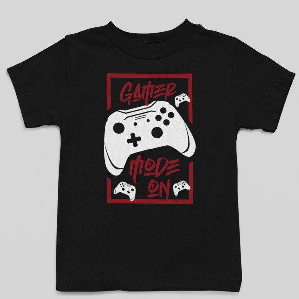 Tricou pentru copii "Gamer mode on" Tricou pentru copii "Gamer mode on"