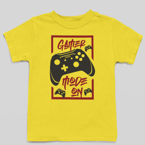 Tricou pentru copii "Gamer mode on" Tricou pentru copii "Gamer mode on"