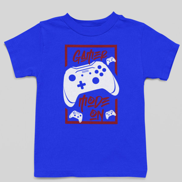 Tricou pentru copii "Gamer mode on" Tricou pentru copii "Gamer mode on"