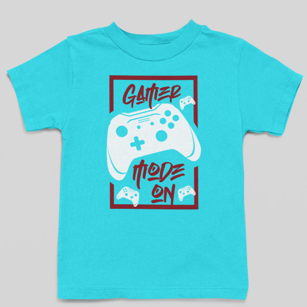 Tricou pentru copii "Gamer mode on" Tricou pentru copii "Gamer mode on"