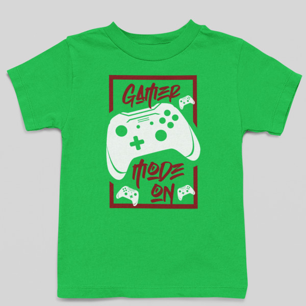 Tricou pentru copii "Gamer mode on" Tricou pentru copii "Gamer mode on"