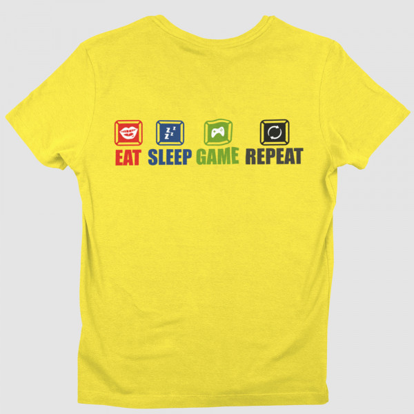 Tricou "Eat.Sleep.Game.Repeat."