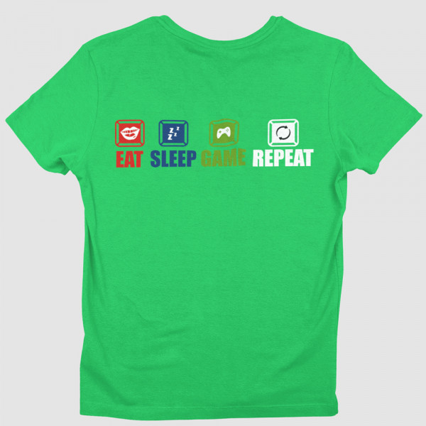 Tricou "Eat.Sleep.Game.Repeat."