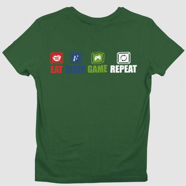 Tricou "Eat.Sleep.Game.Repeat."