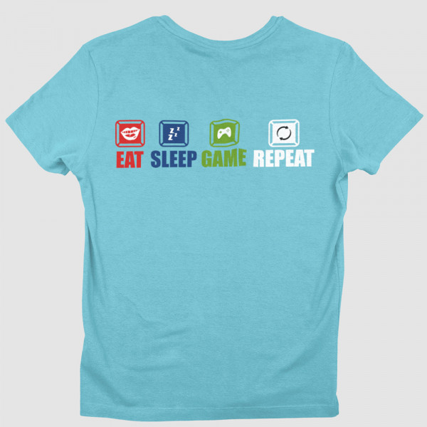 Tricou "Eat.Sleep.Game.Repeat."
