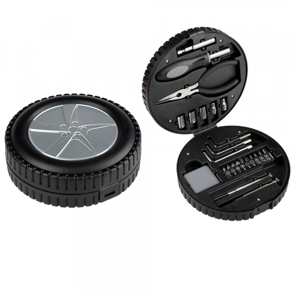 Set de unelte din 25 de piese „Tire” Set de unelte din 25 de piese „Tire”