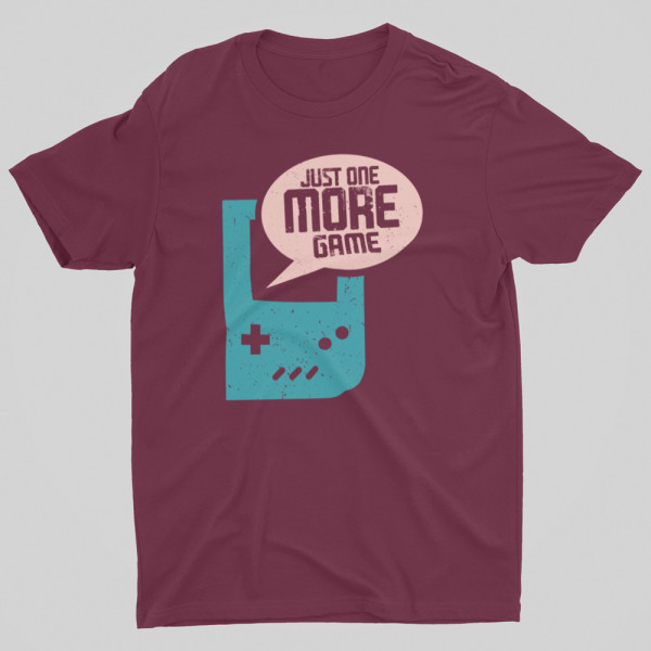 Tricou "One more game"