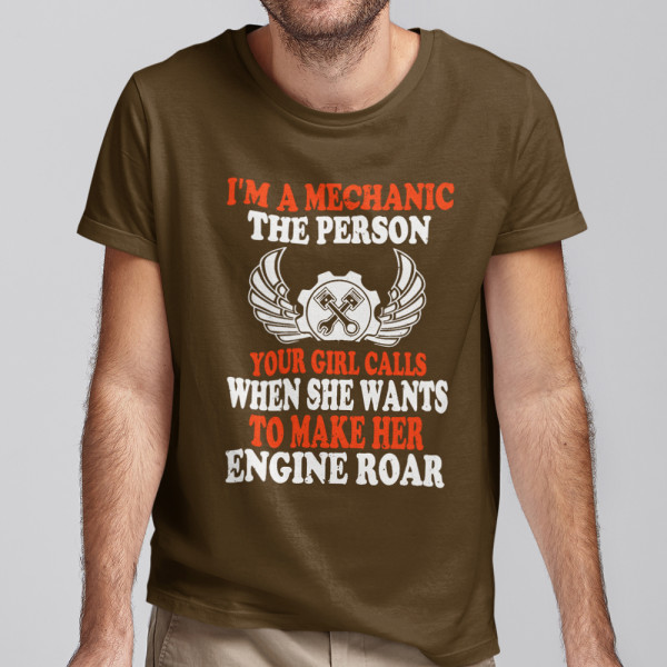 Tricou "I'm a mechanic"