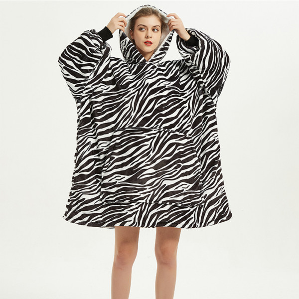 BARAMOOR hanorac-pătură „Zebra”