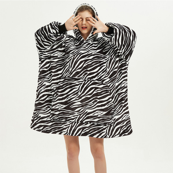 BARAMOOR hanorac-pătură „Zebra”