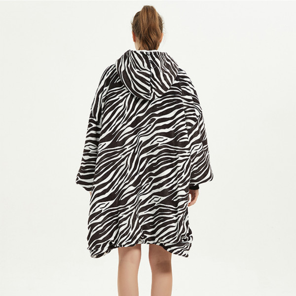 BARAMOOR hanorac-pătură „Zebra”
