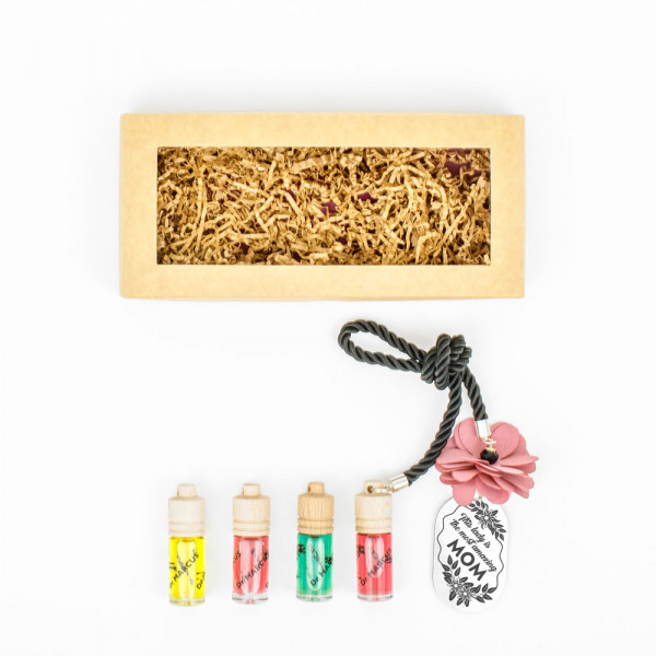 Set de parfumuri pentru mașină "Amazing MOM" Set de parfumuri pentru mașină "Amazing MOM"