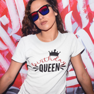 Tricou pentru femei "Birthday queen"