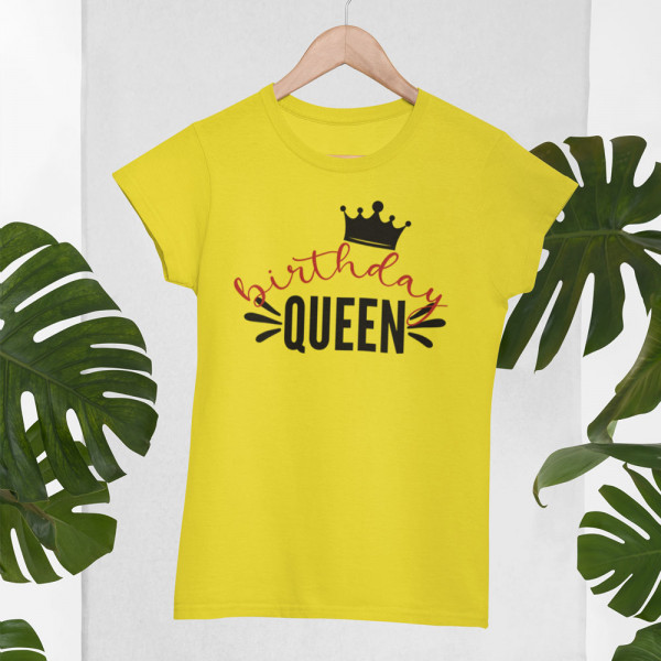 Tricou pentru femei "Birthday queen"