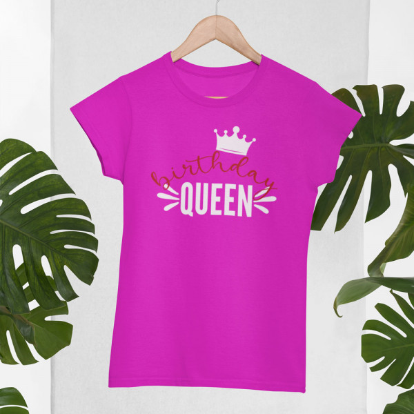 Tricou pentru femei "Birthday queen"