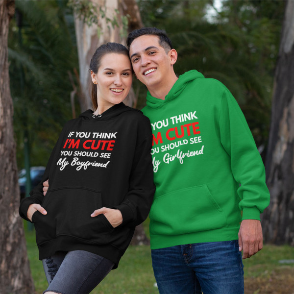 Set hanorac "Cute couple" Set hanorac "Cute couple"