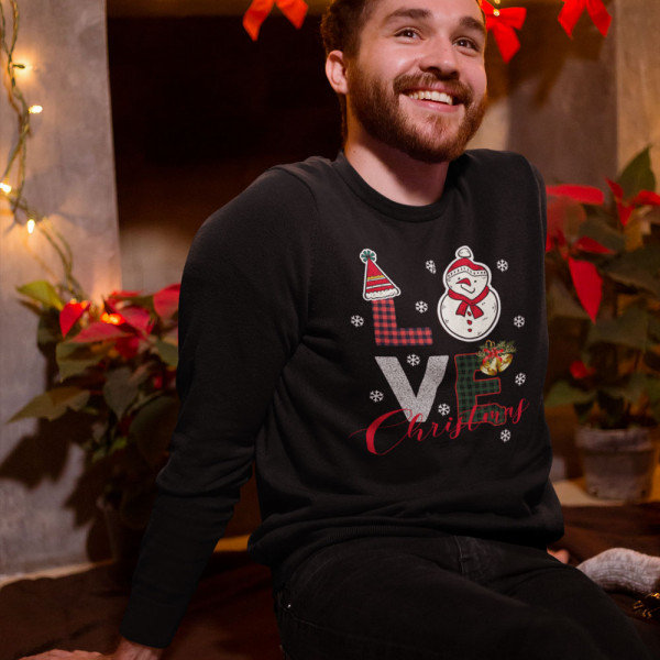 Hanorac "Love Christmas" (fără glugă)