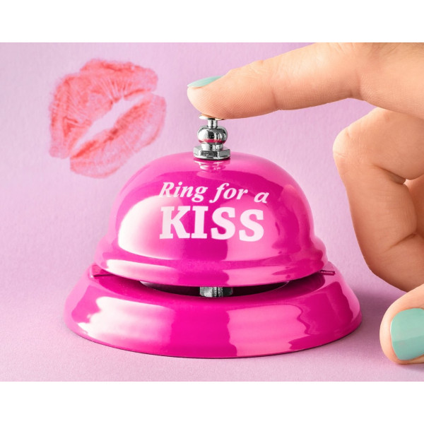 Clopoțel de hotel "Ring for a KISS" Clopoțel de hotel "Ring for a KISS"