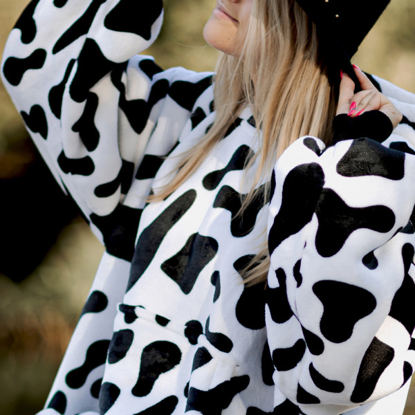BARAMOOR hanorac-pătură "Cute cow"