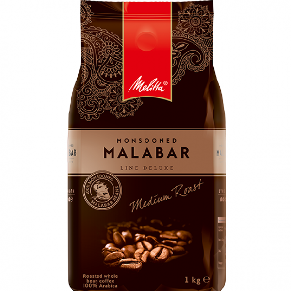 Boabe de cafea MELITTA MONSOONED MALABAR, 1kg
