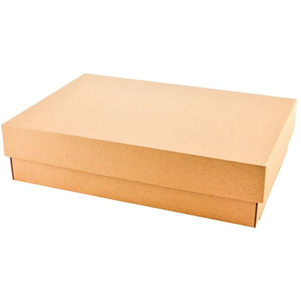 Cutie din două piese, maro 250x155x50mm Cutie din două piese, maro 250x155x50mm