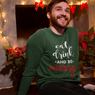 Hanorac "Be merry" (fără glugă)