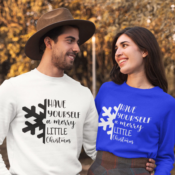 Set hanorac "Have yourself a merry little Christmas" (fără glugă) Set hanorac "Have yourself a merry little Christmas" (fără glugă)