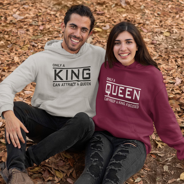 Set hanorac "Only a King and a Queen" Set hanorac "Only a King and a Queen"