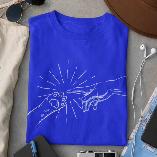 Tricou "Cats and humans together"