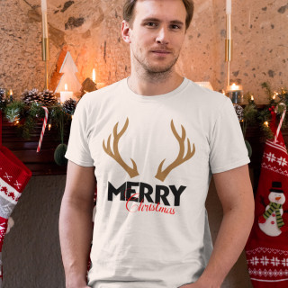 Tricou „Christmas horns“