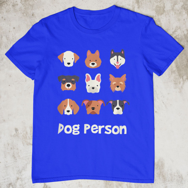 Tricou "Dog person"