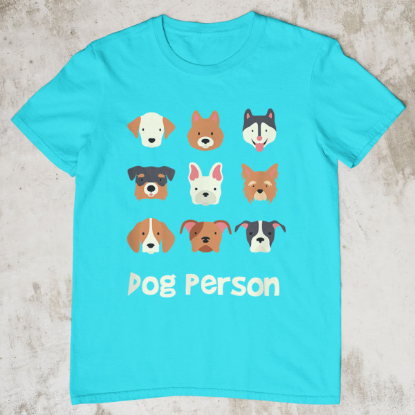 Tricou "Dog person"