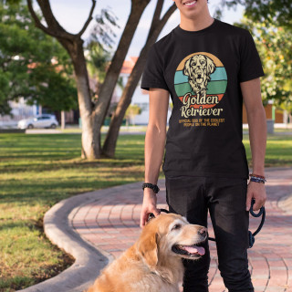 Tricou "Golden Retriever"