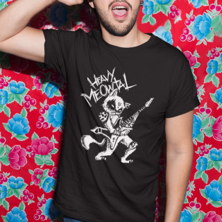 Tricou "Heavy Meowtal"