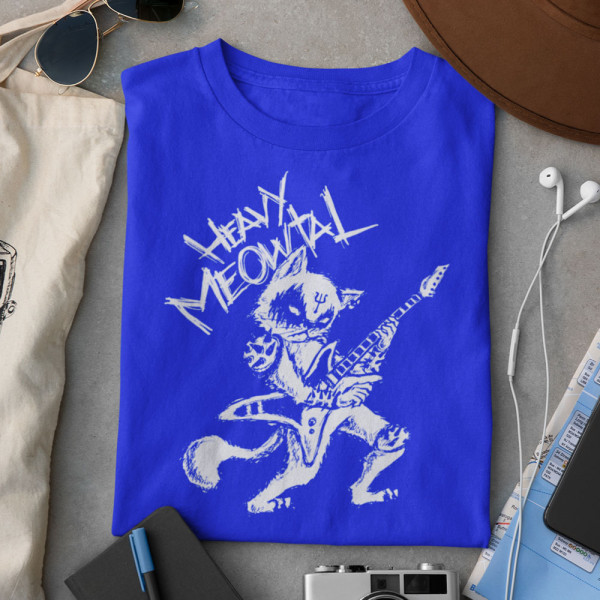 Tricou "Heavy Meowtal"