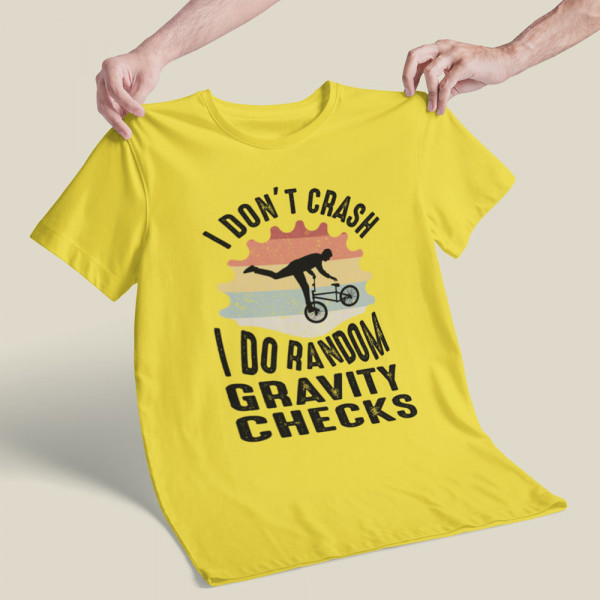 Tricou "I don't crash"
